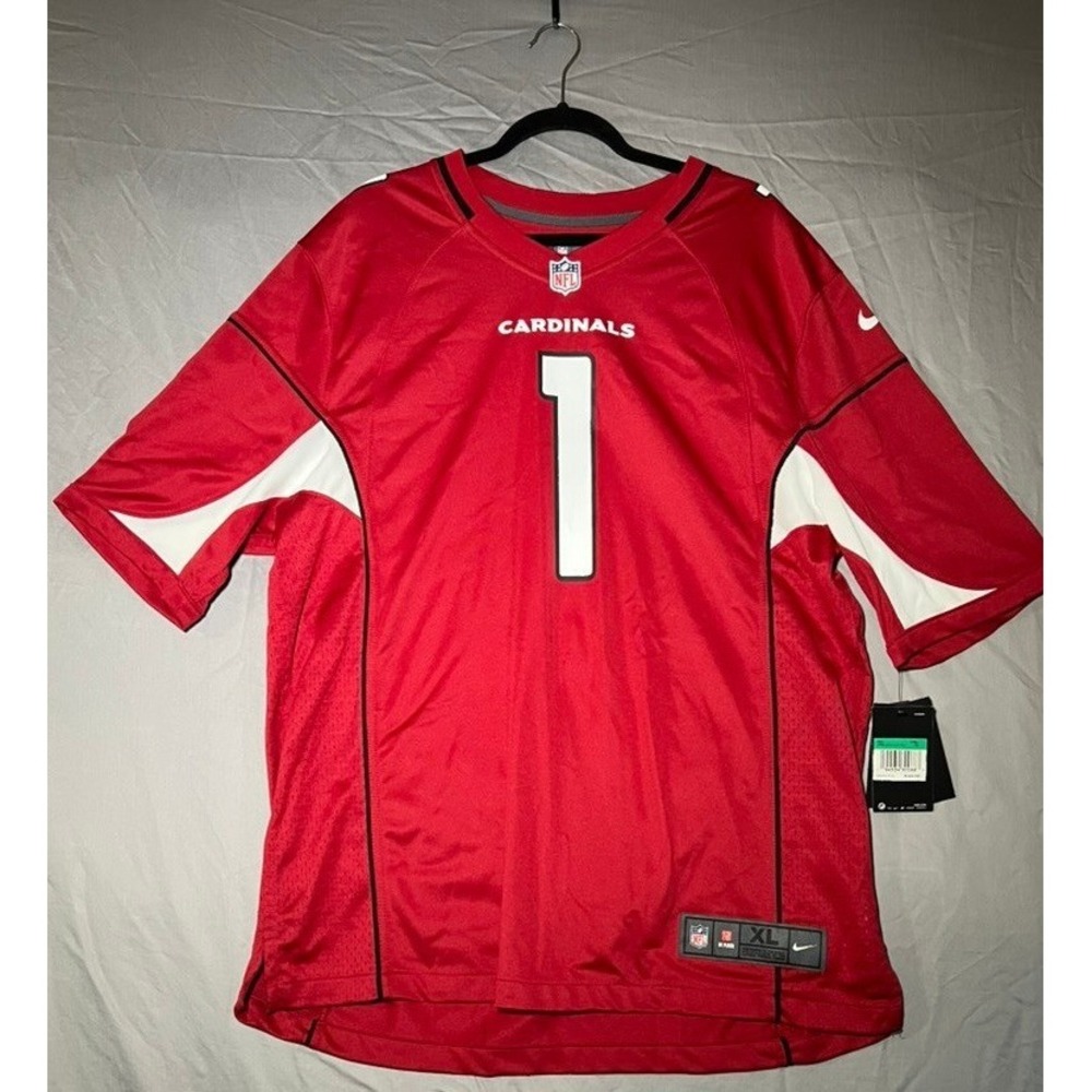 Nike Arizona Cardinals Kyler Murray 1 NFL Jersey Red Mens XL New With Tags